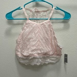 Aerie High-Neck Racer Back Bralette